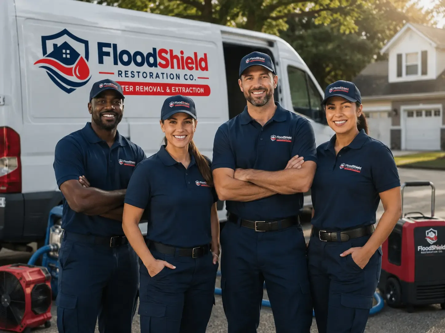 Flood Damage Restoration company in Whiteclay, NE